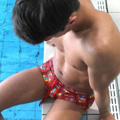 Aquarapid - Men's Telephone Printed Trunk 9 Aquarapid - Men's Telephone Printed Trunk -Cheap The Best Swimwear Store aquarapid mens telephone printed trunk 5