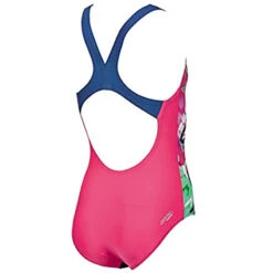Arena - Brasil Pro Back Junior Swimsuit - Rose/Sea -Cheap The Best Swimwear Store arena brasil pro back junior swimsuit rose sea 3