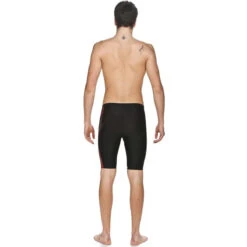 Arena - Flow Mens Jammers - Black/Red -Cheap The Best Swimwear Store arena flow mens jammers black red 3