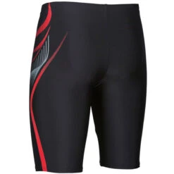 Arena - Flow Mens Jammers - Black/Red -Cheap The Best Swimwear Store arena flow mens jammers black red 8