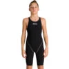 Arena - Girl's Powerskin ST 2.0 Open Back – Black
