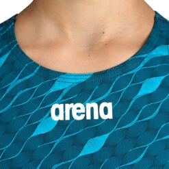 Arena - Girls Powerskin ST Next Eco Open Back – Clean/Sea Blue -Cheap The Best Swimwear Store arena girls powerskin st next eco open back clean sea blue 4