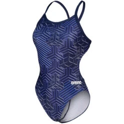 Arena - Kikko Pro Challenge Back Ladies Swimsuit - Navy/Multi -Cheap The Best Swimwear Store arena kikko pro challenge back ladies swimsuit navy multi 6