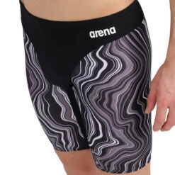 Arena - Mens Marbled Jammer - Black/Multi -Cheap The Best Swimwear Store arena mens marbled jammer black multi 4