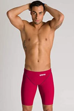 Arena - Men's Powerskin ST 2.0 Jammer - Deep Red -Cheap The Best Swimwear Store arena mens powerskin st 2 0 jammer deep red 13