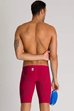 Arena - Men's Powerskin ST 2.0 Jammer - Deep Red -Cheap The Best Swimwear Store arena mens powerskin st 2 0 jammer deep red 14