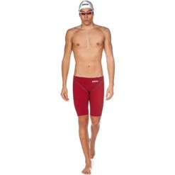 Arena - Men's Powerskin ST 2.0 Jammer - Deep Red -Cheap The Best Swimwear Store arena mens powerskin st 2 0 jammer deep red 7