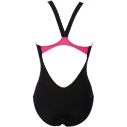 Arena - Microcarbonite Pro Back Ladies Swimsuit - Black/Fuchsia/Rose -Cheap The Best Swimwear Store arena microcarbonite black and fuchsia ladies one piece swimsuit 5