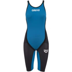 Arena - Powerskin Carbon Flex Full Body Short Leg Closed Back - Cyan/Dark Grey -Cheap The Best Swimwear Store arena powerskin carbon flex full body short leg closed back cyan dark grey 5