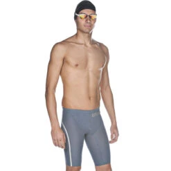 Arena - Powerskin Carbon-Ultra Jammer - Blue/Silver -Cheap The Best Swimwear Store arena powerskin carbon ultra jammer blue silver 4
