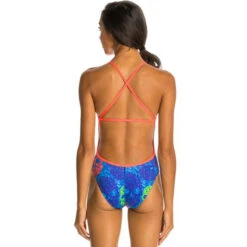 Dolfin - Bellas Sugar Skulls Cross Back One Piece Swimsuit -Cheap The Best Swimwear Store dolfin bellas sugar skulls cross back one piece swimsuit 3