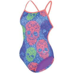 Dolfin - Bellas Sugar Skulls Cross Back One Piece Swimsuit -Cheap The Best Swimwear Store dolfin bellas sugar skulls cross back one piece swimsuit 4