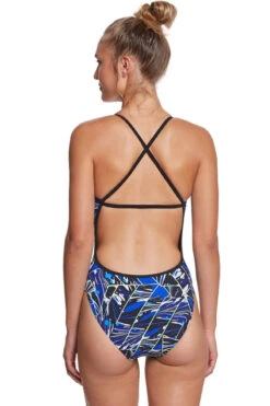 Dolfin - Graphlite Vantage Cross Back Swimsuit - Blue 13 Dolfin - Graphlite Vantage Cross Back Swimsuit - Blue -Cheap The Best Swimwear Store dolfin blue vantage cross back ladies one piece swimsuit 7