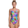 Dolfin - Winners Game On V-2 Back One Piece Swimsuit
