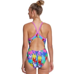 Dolfin - Winners Game On V-2 Back One Piece Swimsuit -Cheap The Best Swimwear Store dolfin game on v back ladies one piece swimsuit 180 3