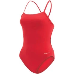 Dolfin - Graphlite Solid Red Cross Back One Piece Swimsuit -Cheap The Best Swimwear Store dolfin graphlite solid red cross back one piece 3