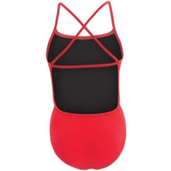 Dolfin - Graphlite Solid Red Cross Back One Piece Swimsuit -Cheap The Best Swimwear Store dolfin graphlite solid red cross back one piece 4