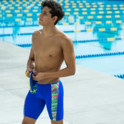 Dolfin - Reliance Hive Spliced Jammer (Multi Pink) -Cheap The Best Swimwear Store dolfin reliance hive spliced jammer multi pink 5