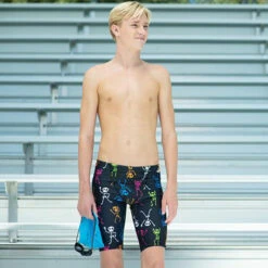 Dolfin Uglies - Men's Dancing Skeletons Jammer -Cheap The Best Swimwear Store dolfin uglies mens dancing skeletons jammer v 2 back 7