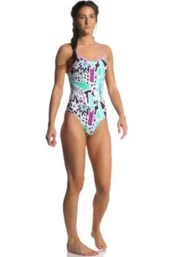 Dolfin Uglies - Push Play String Back One Piece Swimsuit -Cheap The Best Swimwear Store dolfin uglies push play string back 030 one piece swimsuit 8