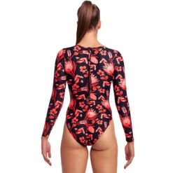 Funkita - Acacia Rose - Ladies Long Shot One Piece -Cheap The Best Swimwear Store funkita acacia rose ladies long shot one piece 3