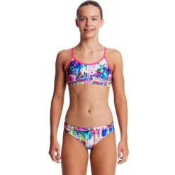 Funkita - Alba Wild - Girls Racerback Two Piece
