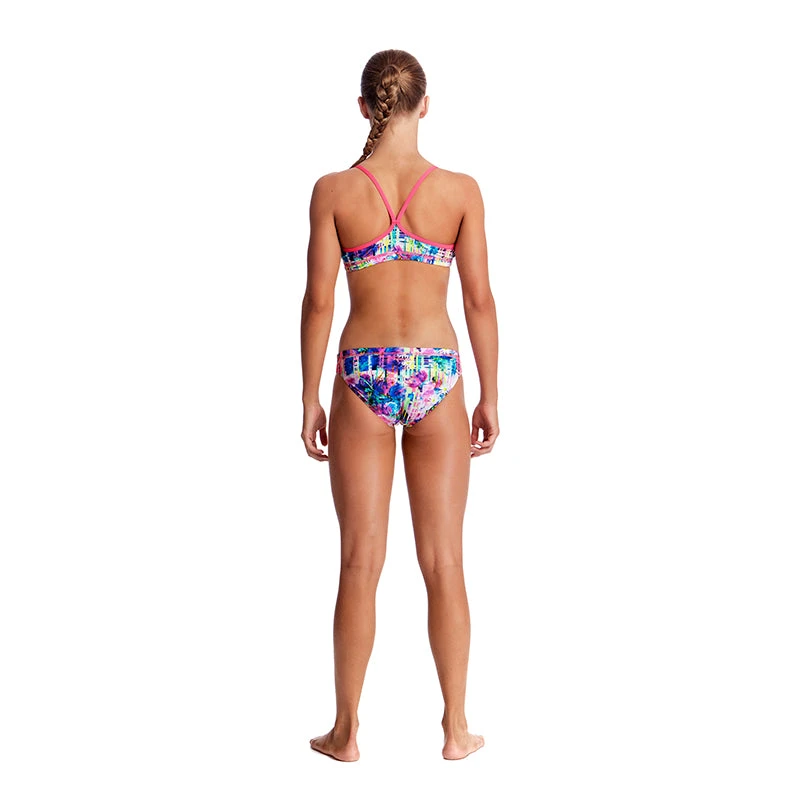 Funkita - Alba Wild - Girls Racerback Two Piece 3 Funkita - Alba Wild - Girls Racerback Two Piece - Image 3