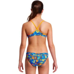 Funkita - Big Cat Bash - Girls Racerback Two Piece -Cheap The Best Swimwear Store funkita big cat bash girls racerback two piece 3