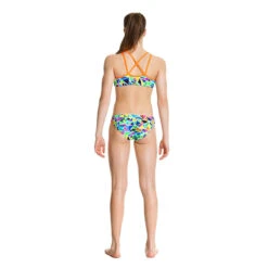 Funkita - Crazy Cracks - Girls Criss Cross Two Piece -Cheap The Best Swimwear Store funkita bikini girls swimwear crazy cracks criss cross two piece 3