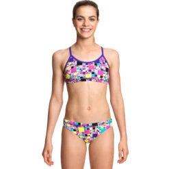 Funkita - Sugar Cube - Girls Racerback Two Piece