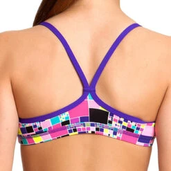 Funkita - Sugar Cube - Girls Racerback Two Piece -Cheap The Best Swimwear Store funkita bikini girls swimwear sugar cube racerback two piece 4