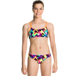 Funkita - Tip Top - Girls Criss Cross Back Two Piece