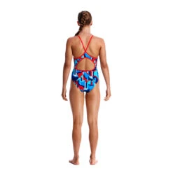 Funkita - Block Rock - Girls Diamond Back One Piece -Cheap The Best Swimwear Store funkita block rock girls diamond back one piece 3