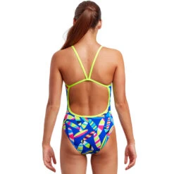 Funkita - Board Bash - Girls Single Strap One Piece -Cheap The Best Swimwear Store funkita board bash girls single strap one piece 3
