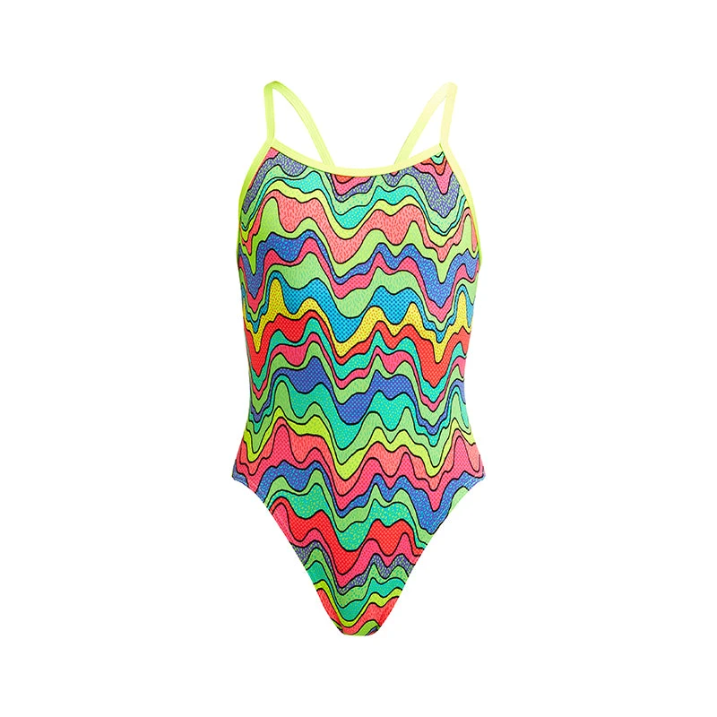 Funkita - Body Contour - Girls Eco Single Strap One Piece 2 Funkita - Body Contour - Girls Eco Single Strap One Piece - Image 2