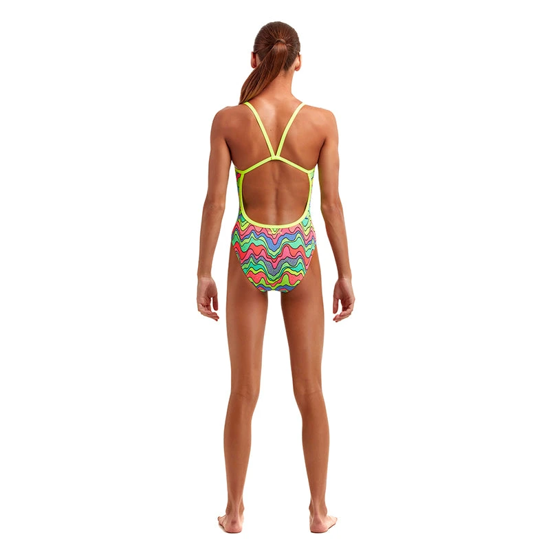 Funkita - Body Contour - Girls Eco Single Strap One Piece 3 Funkita - Body Contour - Girls Eco Single Strap One Piece - Image 3