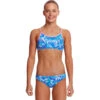 Funkita - BooBam Blue - Girls Racerback Two Piece