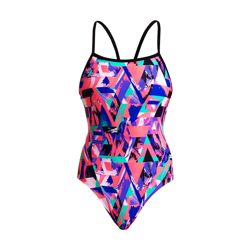 Funkita - Brush Crush - Ladies Single Strap One Piece 2 Funkita - Brush Crush - Ladies Single Strap One Piece - Image 2