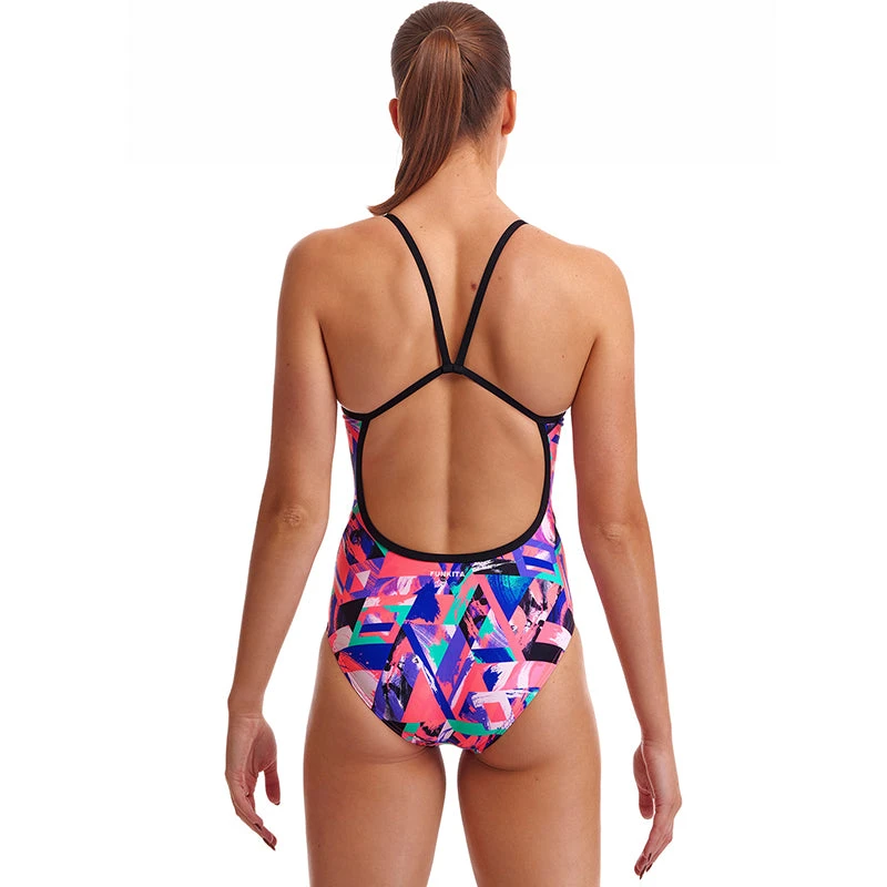 Funkita - Brush Crush - Ladies Single Strap One Piece 3 Funkita - Brush Crush - Ladies Single Strap One Piece - Image 3