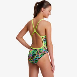 Funkita - Burnouts - Girls Single Strap One Piece -Cheap The Best Swimwear Store funkita burnouts girls single strap one piece 4