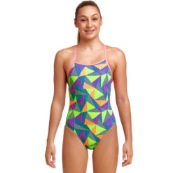 Funkita - Cross Bars - Girls Strapped In One Piece
