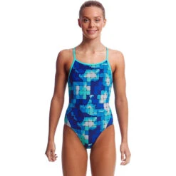 Funkita - Deep Impact - Girls Diamond Back One Piece