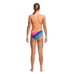 Funkita - Fine Lines - Girls Single Strap One Piece -Cheap The Best Swimwear Store funkita fine lines girls single strap one piece 3