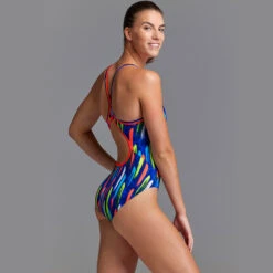 Funkita - Fire Cracker - Ladies Diamond Back One Piece -Cheap The Best Swimwear Store funkita fire cracker ladies diamond back one piece 4