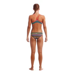 Funkita - Fire Tribe - Girls Racerback Two Piece -Cheap The Best Swimwear Store funkita fire tribe girls racerback two piece 2