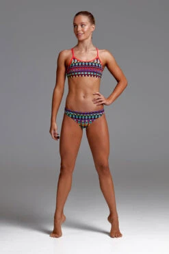 Funkita - Fire Tribe - Girls Racerback Two Piece -Cheap The Best Swimwear Store funkita fire tribe girls racerback two piece 3