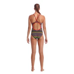 Funkita - Fire Tribe - Ladies Diamond Back One Piece -Cheap The Best Swimwear Store funkita fire tribe ladies diamond back one piece 2