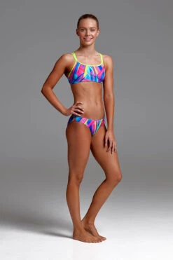 Funkita - Frickin Laser - Girls Criss Cross Two Piece -Cheap The Best Swimwear Store funkita frickin laser girls criss cross two piece 3