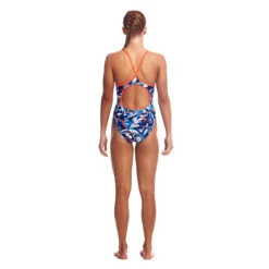 Funkita - Futurismo - Girls Diamond Back One Piece -Cheap The Best Swimwear Store funkita futurismo girls diamond back one piece 3