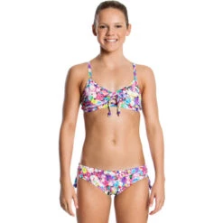 Funkita - Garden Princess - Girls Tie Detail Two Piece